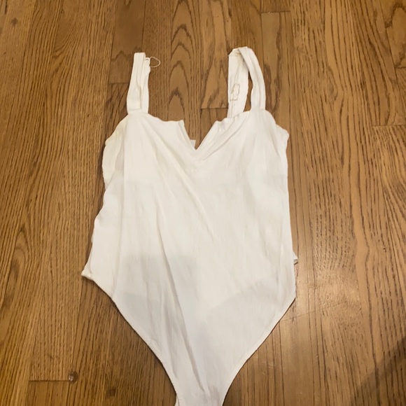 Free People Tops - Free people white body suit